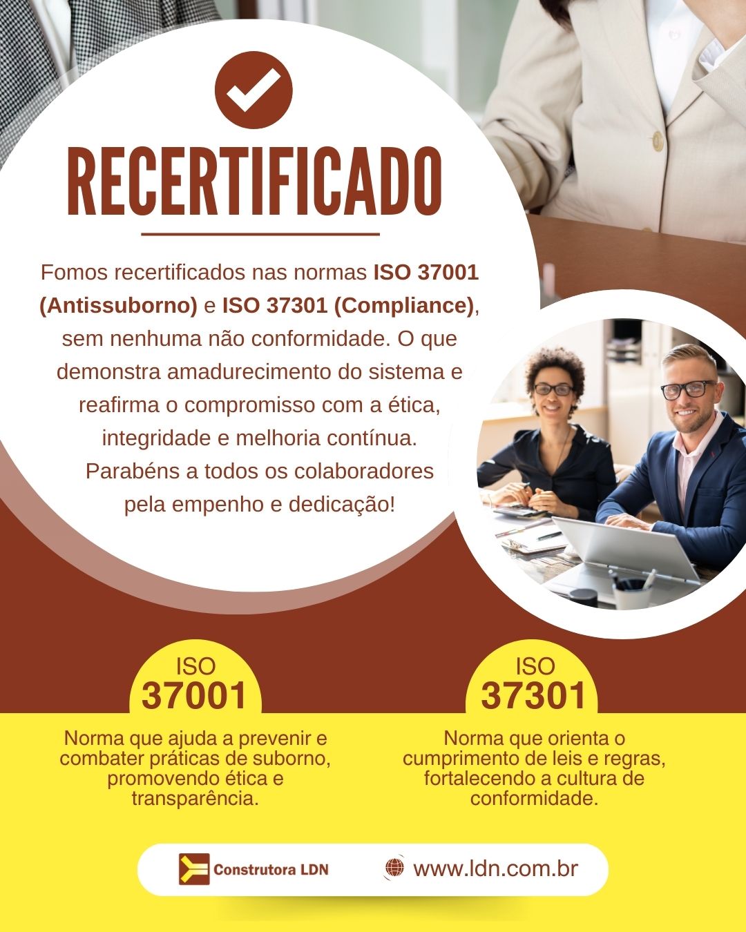 Recertificação conquistada!
